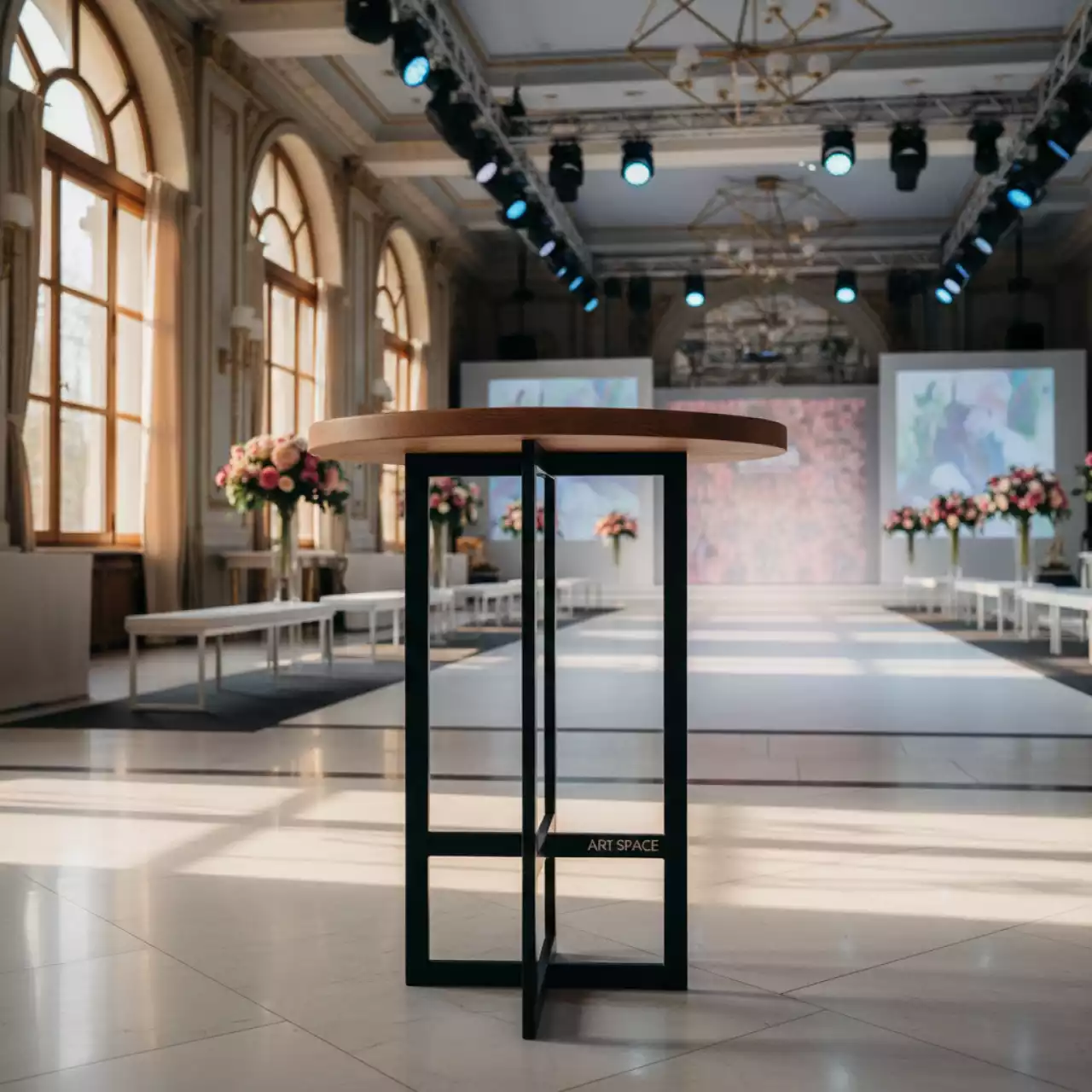 Аренда Столы лофт диаметр 150 см высота 110 см в гранд-отеле «Жемчужина» — ART SPACE