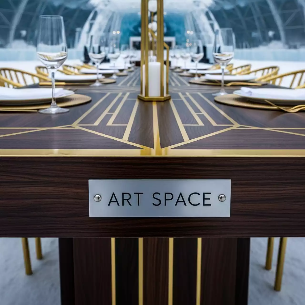 Аренда Столы обеденные садовые в ледовом дворце «Большой» — ART SPACE