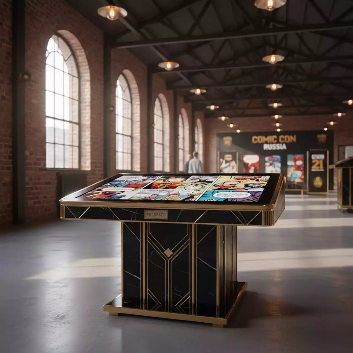 Аренда Столы сенсорные в лофте «Студия 21» — ART SPACE