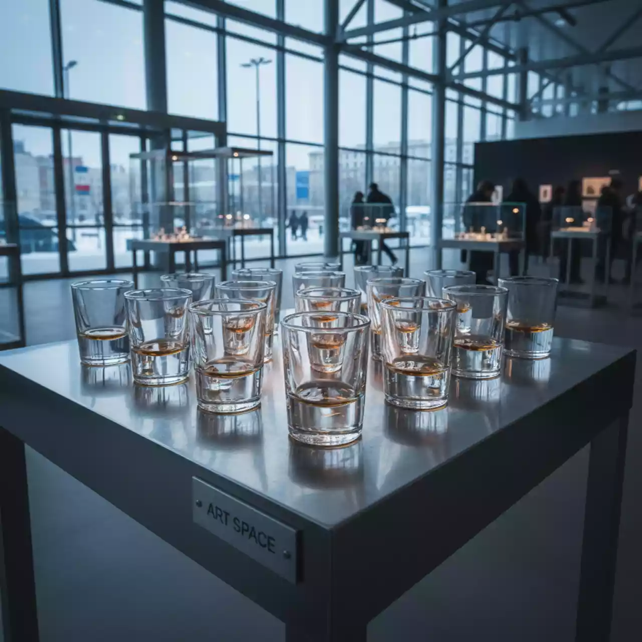 Аренда Стопка Хот шот 64 мл в Ледовом дворце «Айсберг» — ART SPACE