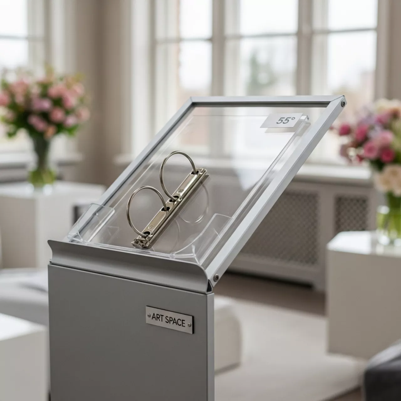 Аренда Стойка 55° с кольцами для файлов на вилле «Анна» — ART SPACE