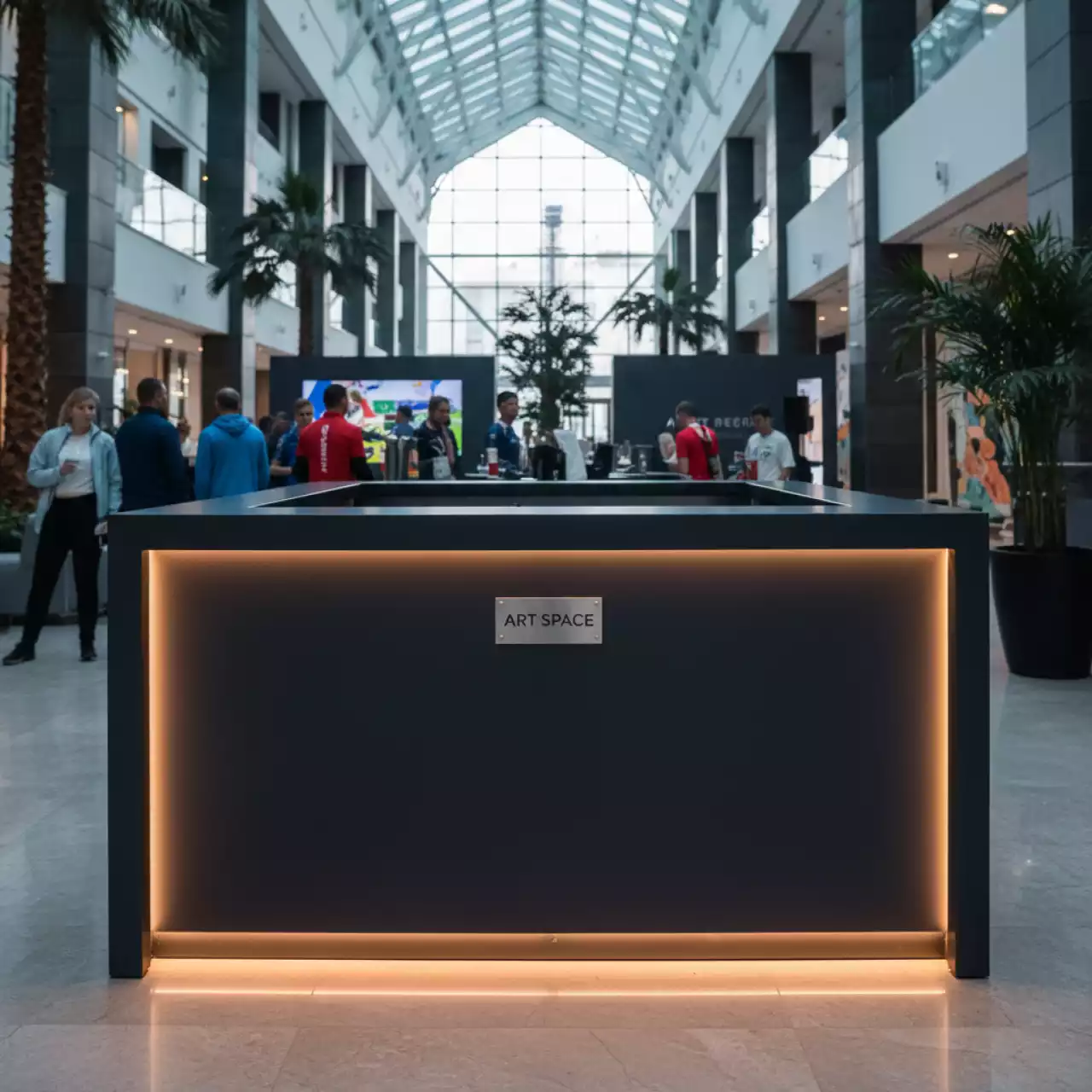 Аренда Стойка барная 110х66 см с LED подсветкой в отеле Hyatt Regency Sochi — ART SPACE