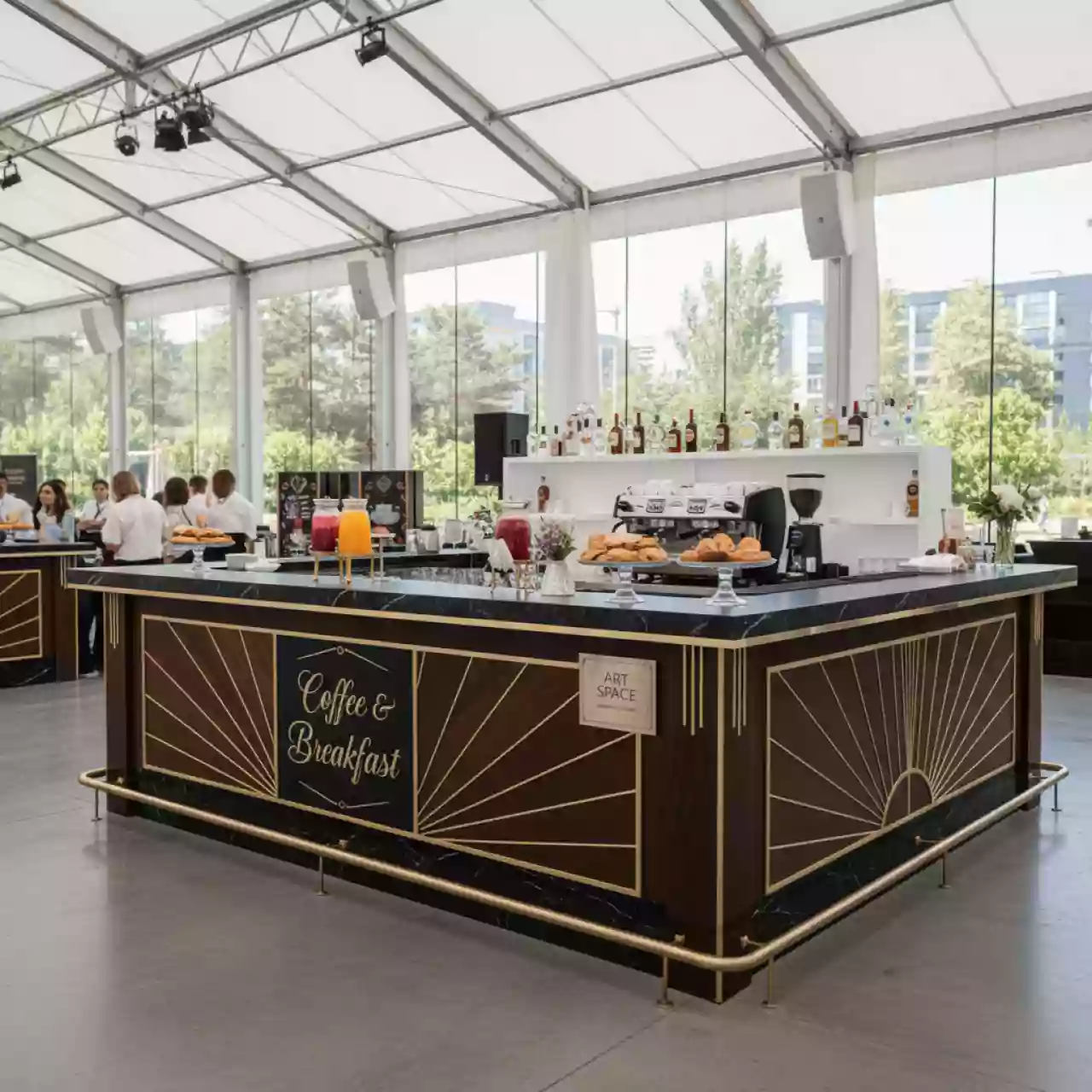 Аренда Стойка барная Coffee & Breakfast в Omega Sirius — ART SPACE