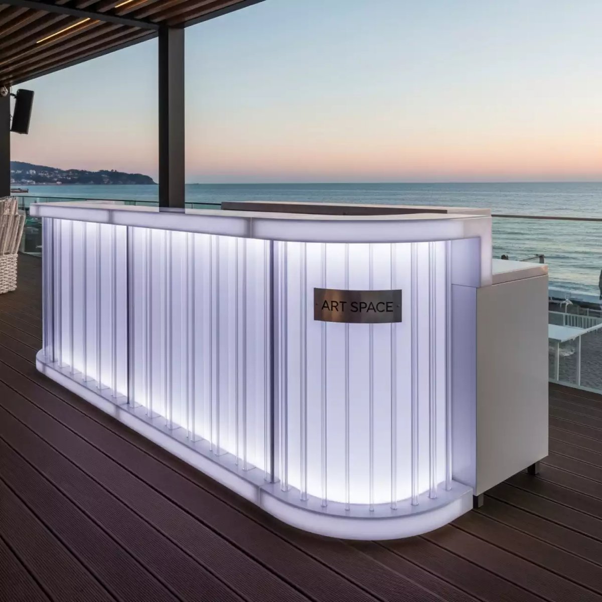 Аренда Стойка барная Jumbo на пляжных клубах Хосты — ART SPACE