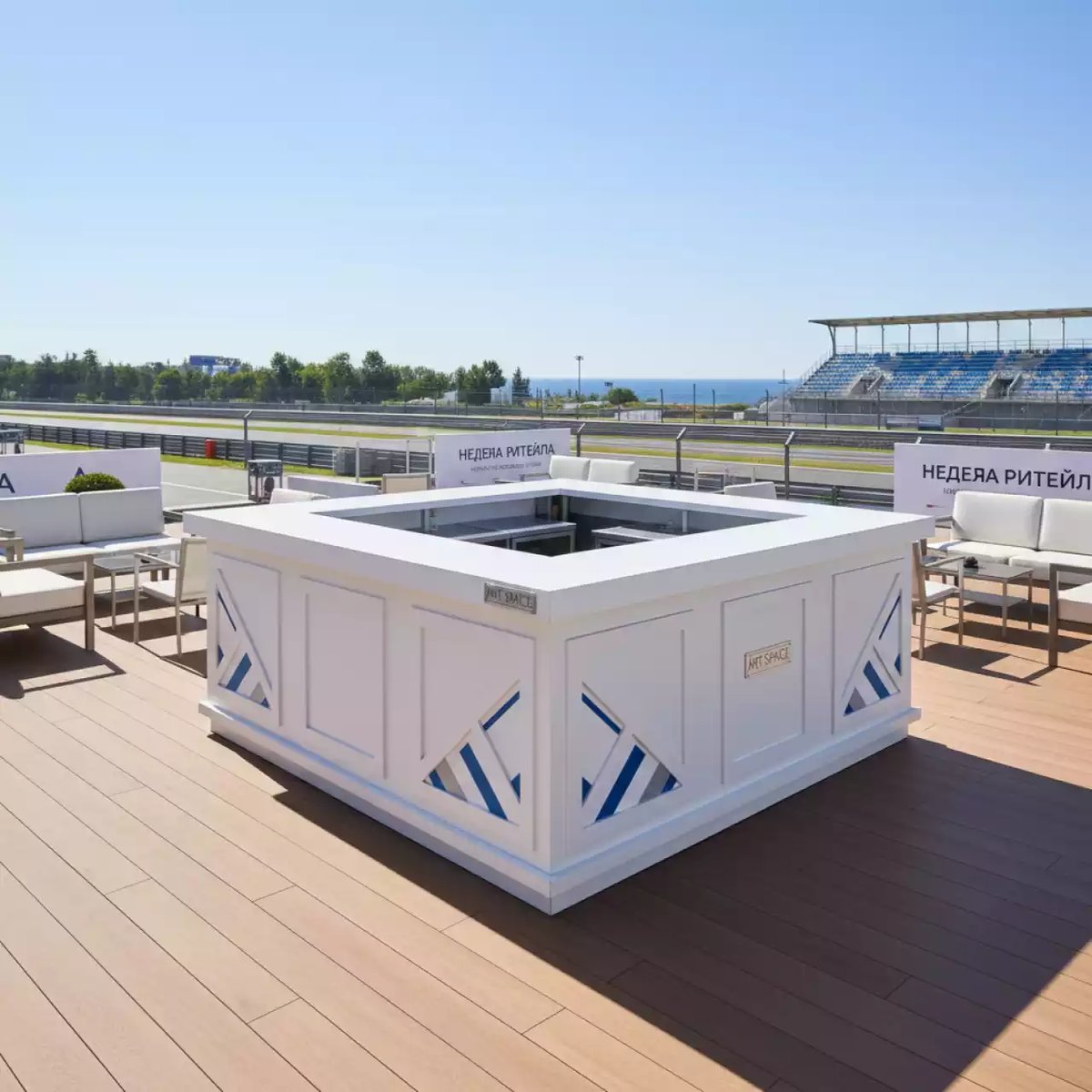 Аренда Стойка барная модульная Igloo на Сочи Автодроме — ART SPACE