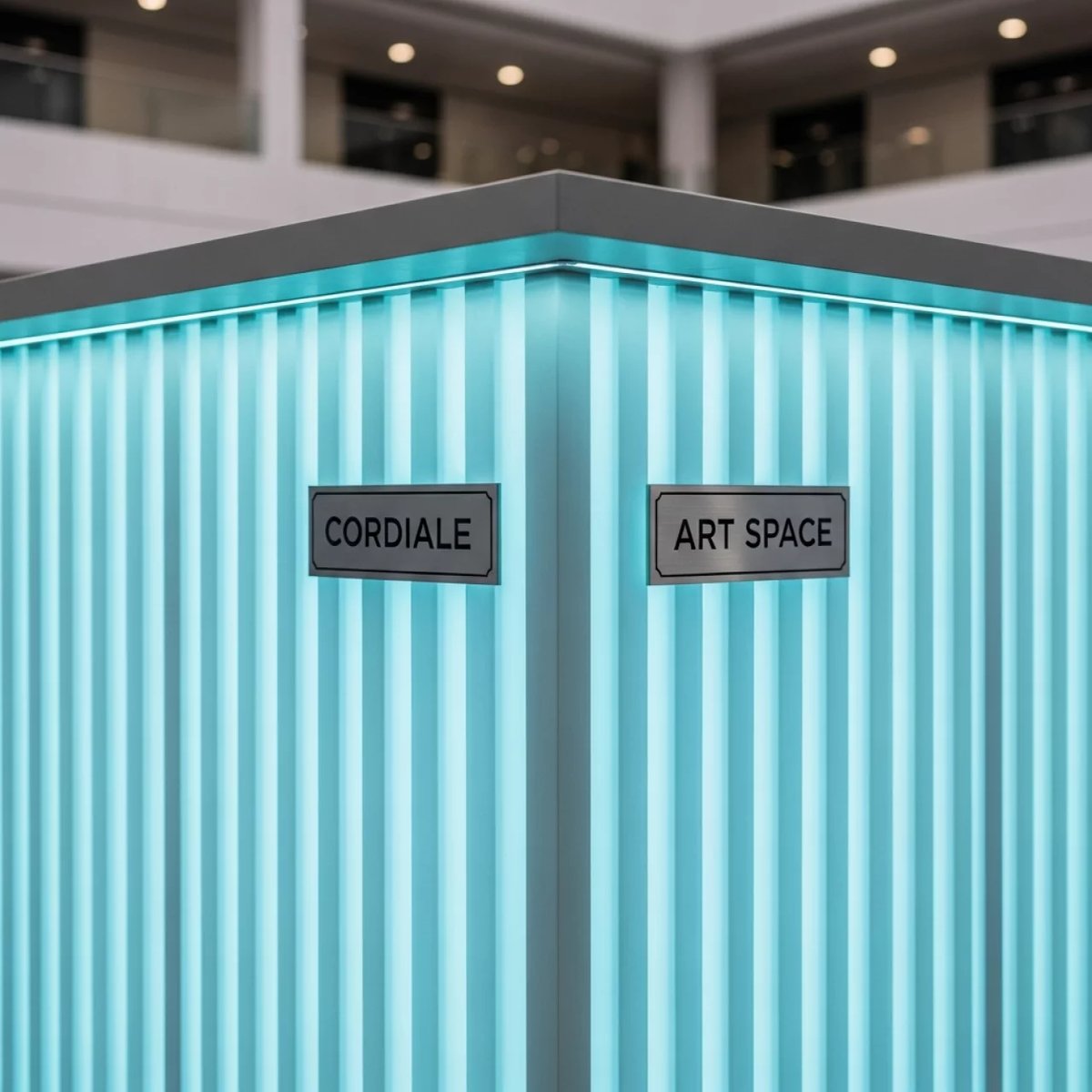 Аренда Стойка барная пластиковая светящаяся Cordiale Art Deco Lighting в Университете «Сириус» — ART SPACE