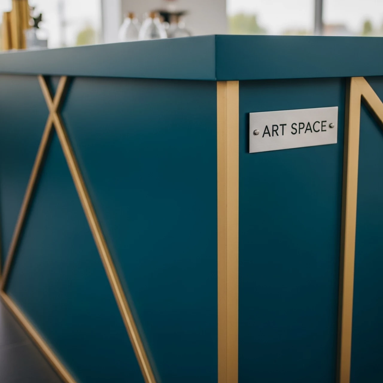 Аренда Стойка барная ресепшен Kare в санатории «Черноморье» — ART SPACE