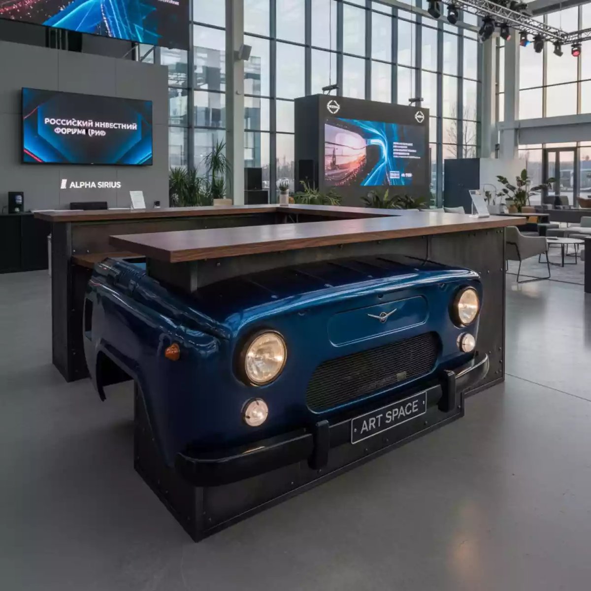 Аренда Стойка барная "УАЗ" в Alpha Sirius — ART SPACE