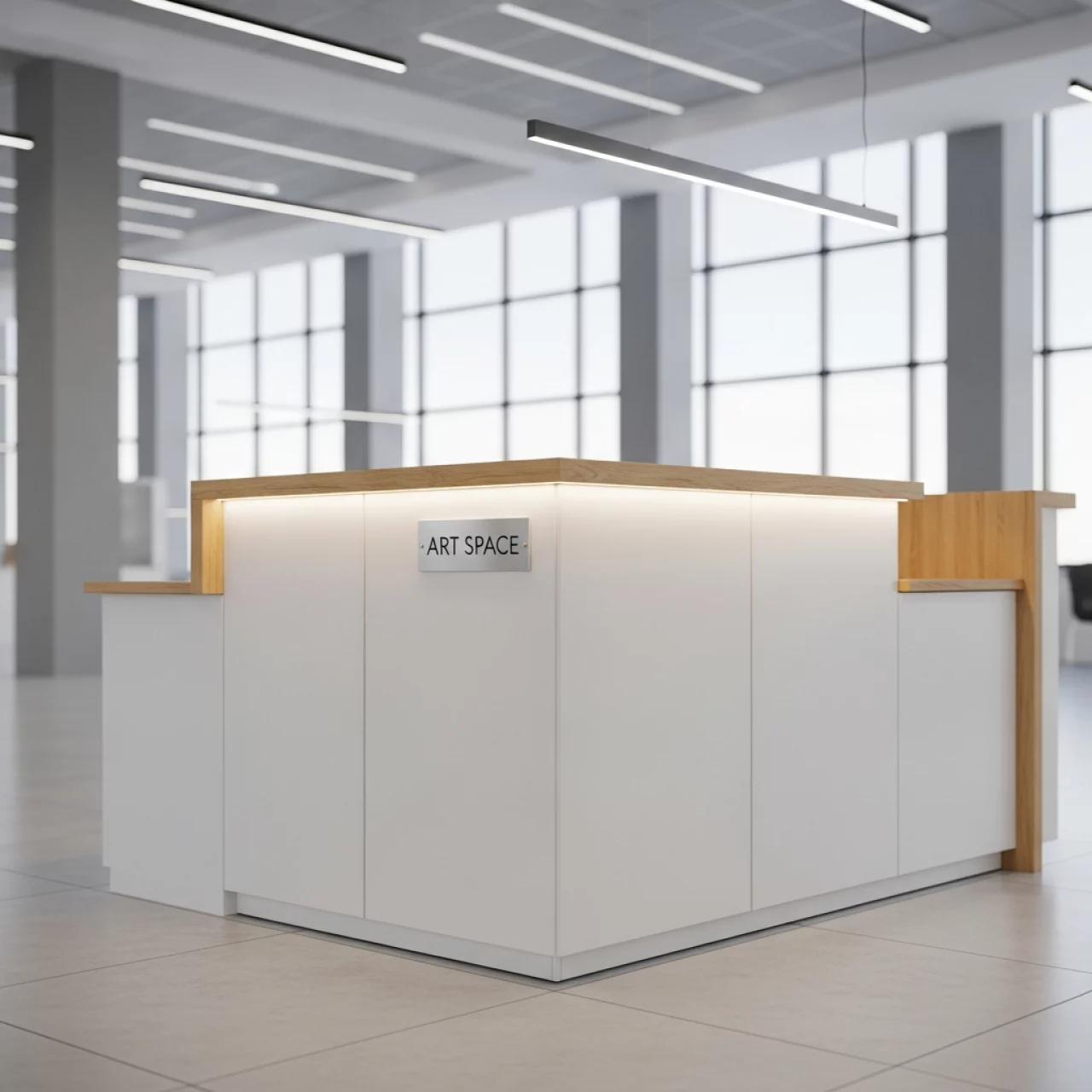 Аренда Стойка барная угловой сегмент London в ОКЦ «Галактика» — ART SPACE