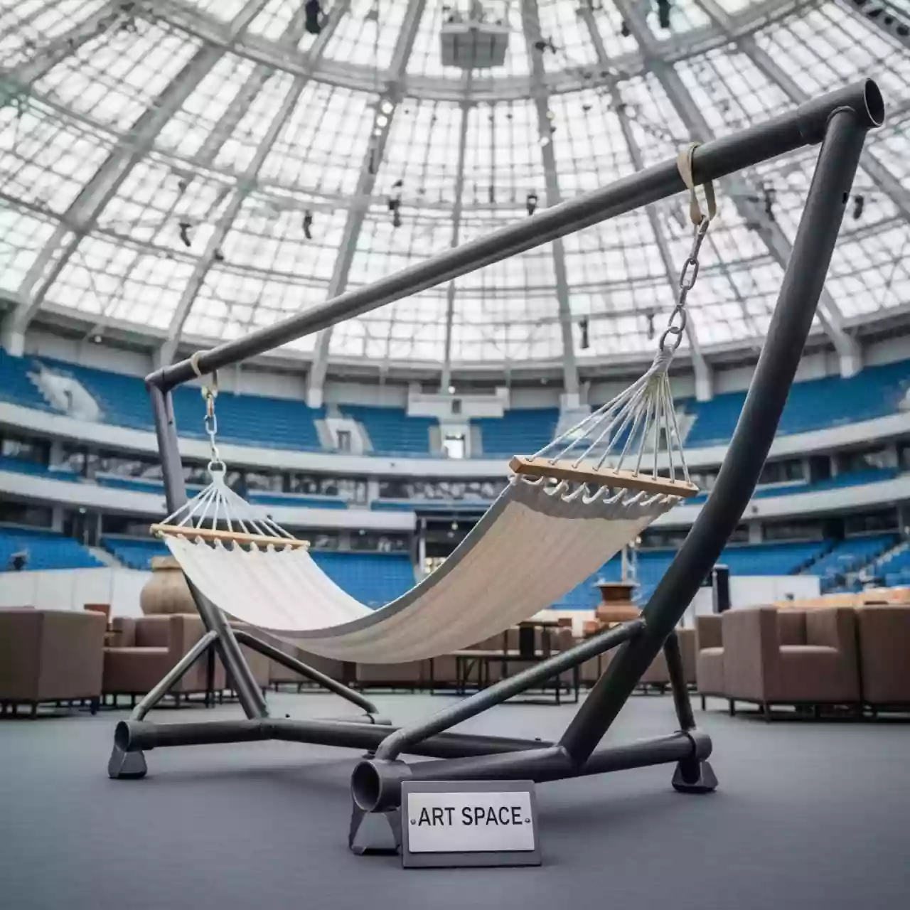 Аренда Стойка для гамака Green Glade S01 в ледовом дворце «Большой» — ART SPACE