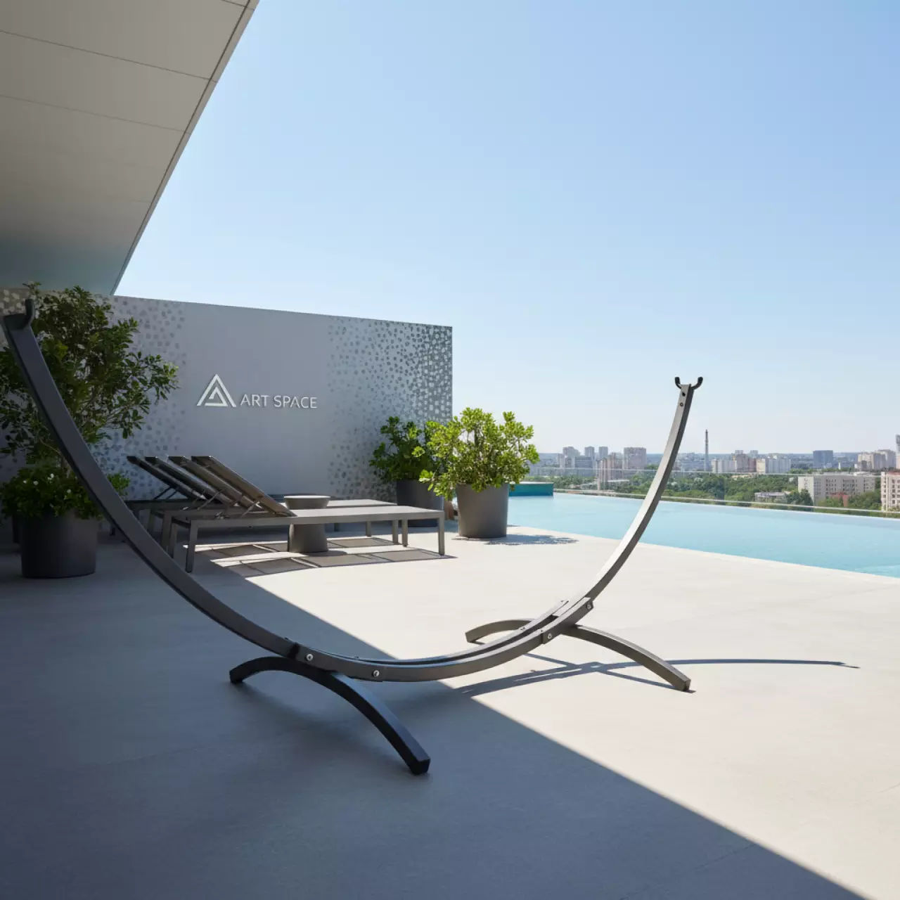 Аренда Стойка для гамака Green Glade S 03 в Маринс Парк Отеле — ART SPACE