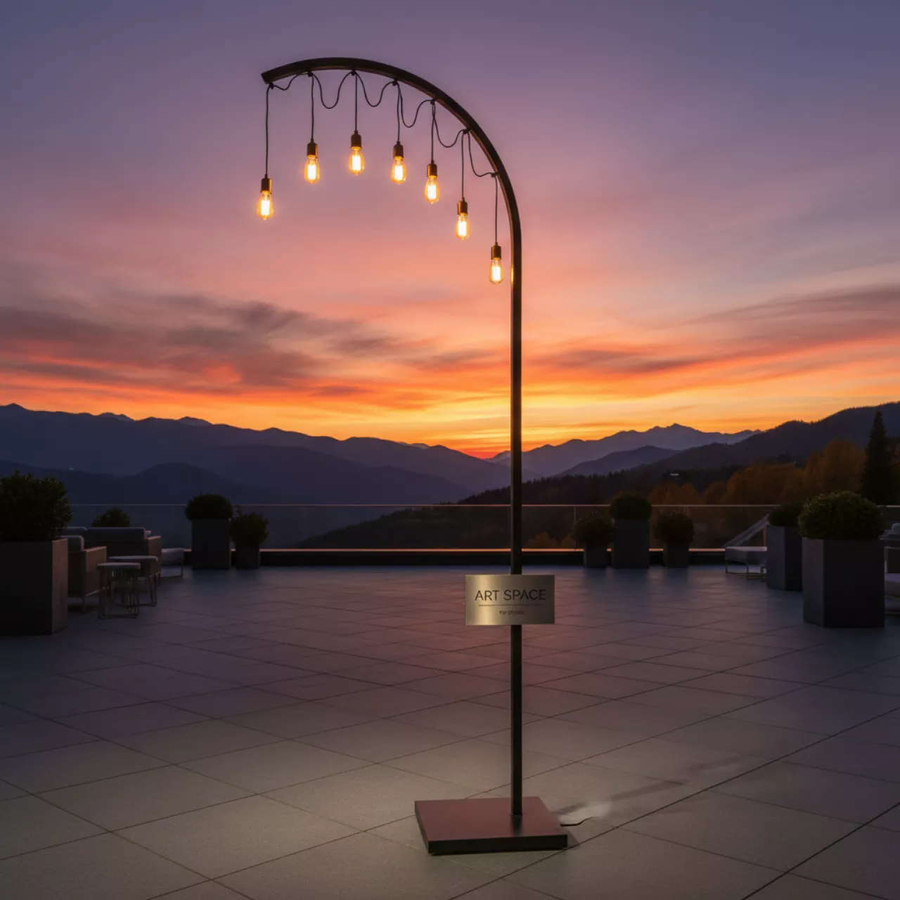 Аренда Стойка для гирлянды в Novotel Resort — ART SPACE