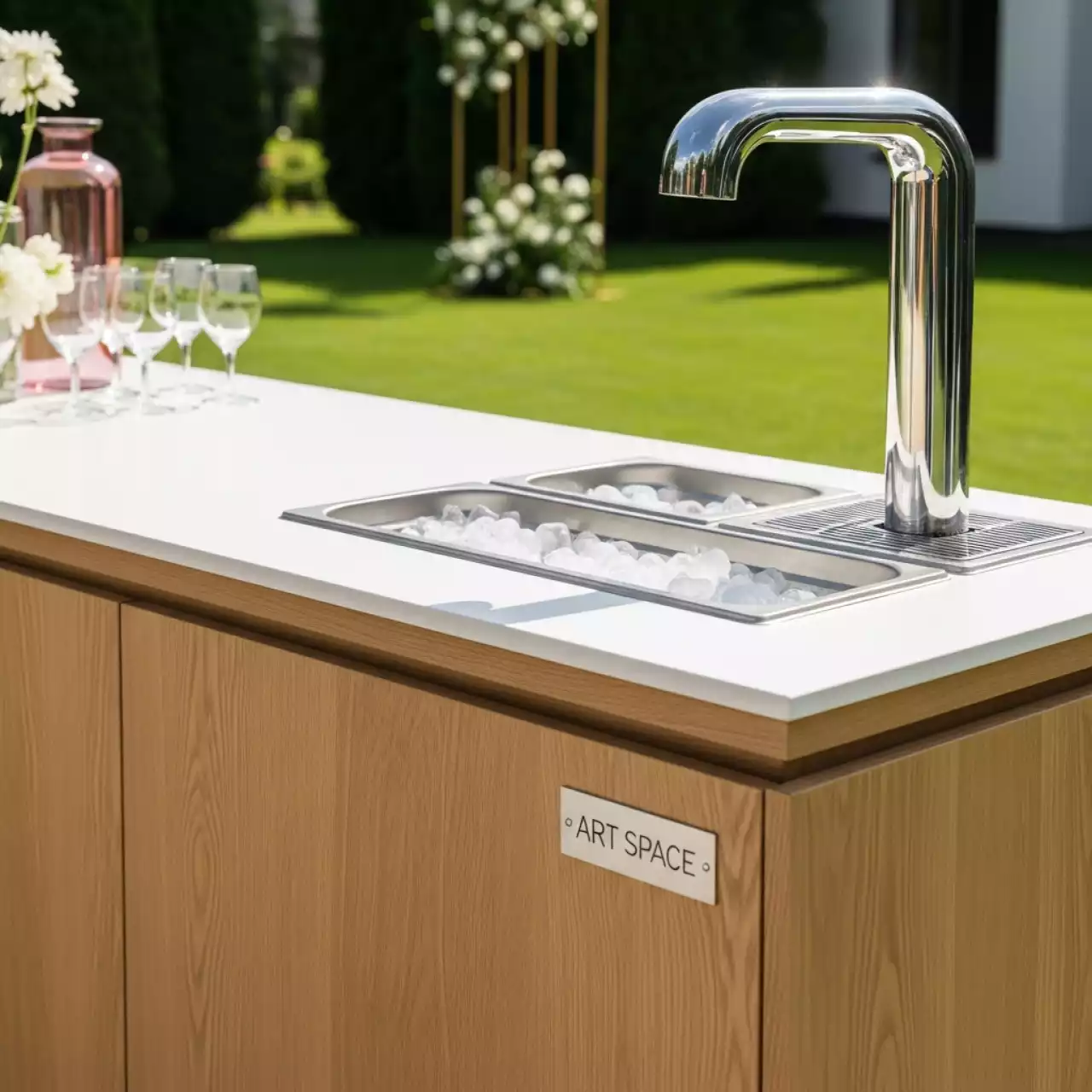 Аренда Стойка для напитков для open air на вилле «Анна» — ART SPACE