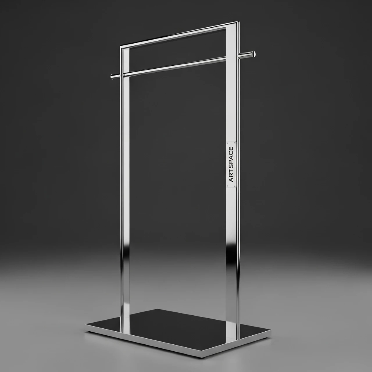 Аренда Стойка гардеробная хром в Skypark Sochi — ART SPACE