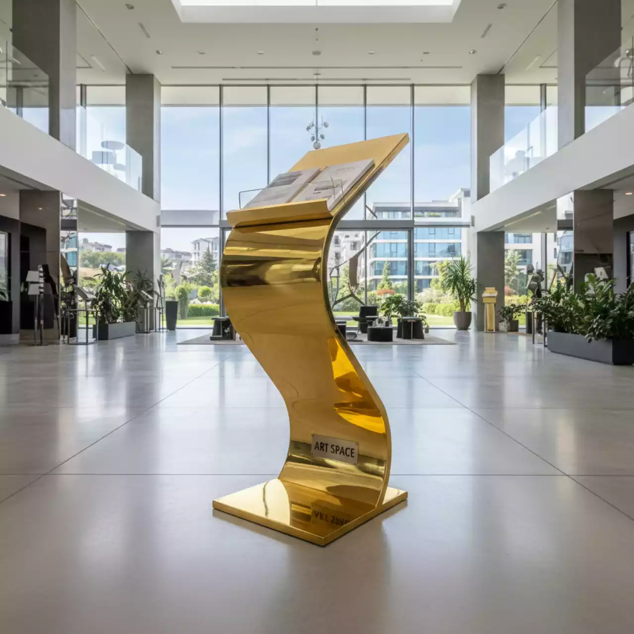 Аренда Стойка Golden S в санатории «Октябрьский» — ART SPACE