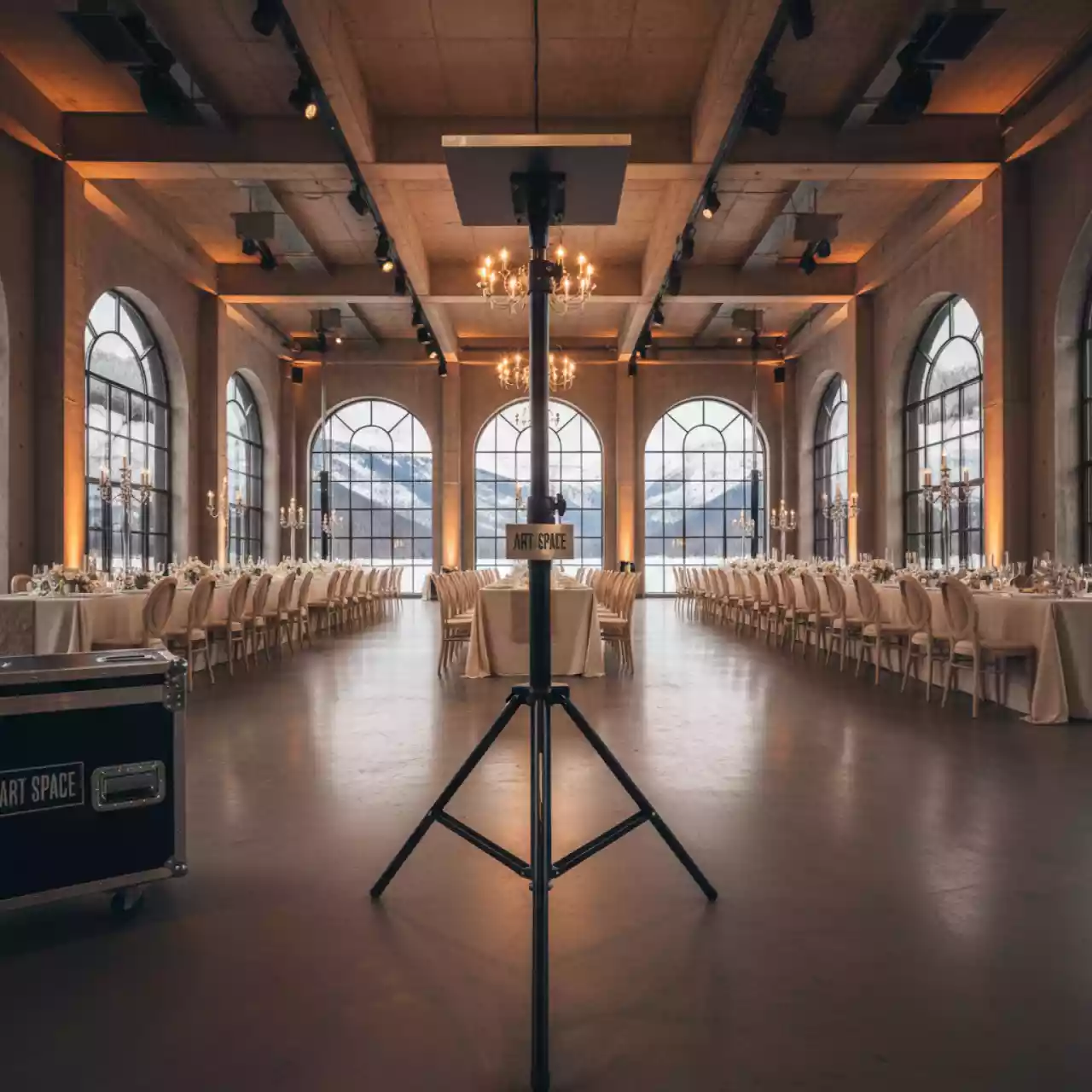 Аренда Стойка Hercules DS 800 в ледовом дворце «Роза Хутор» — ART SPACE