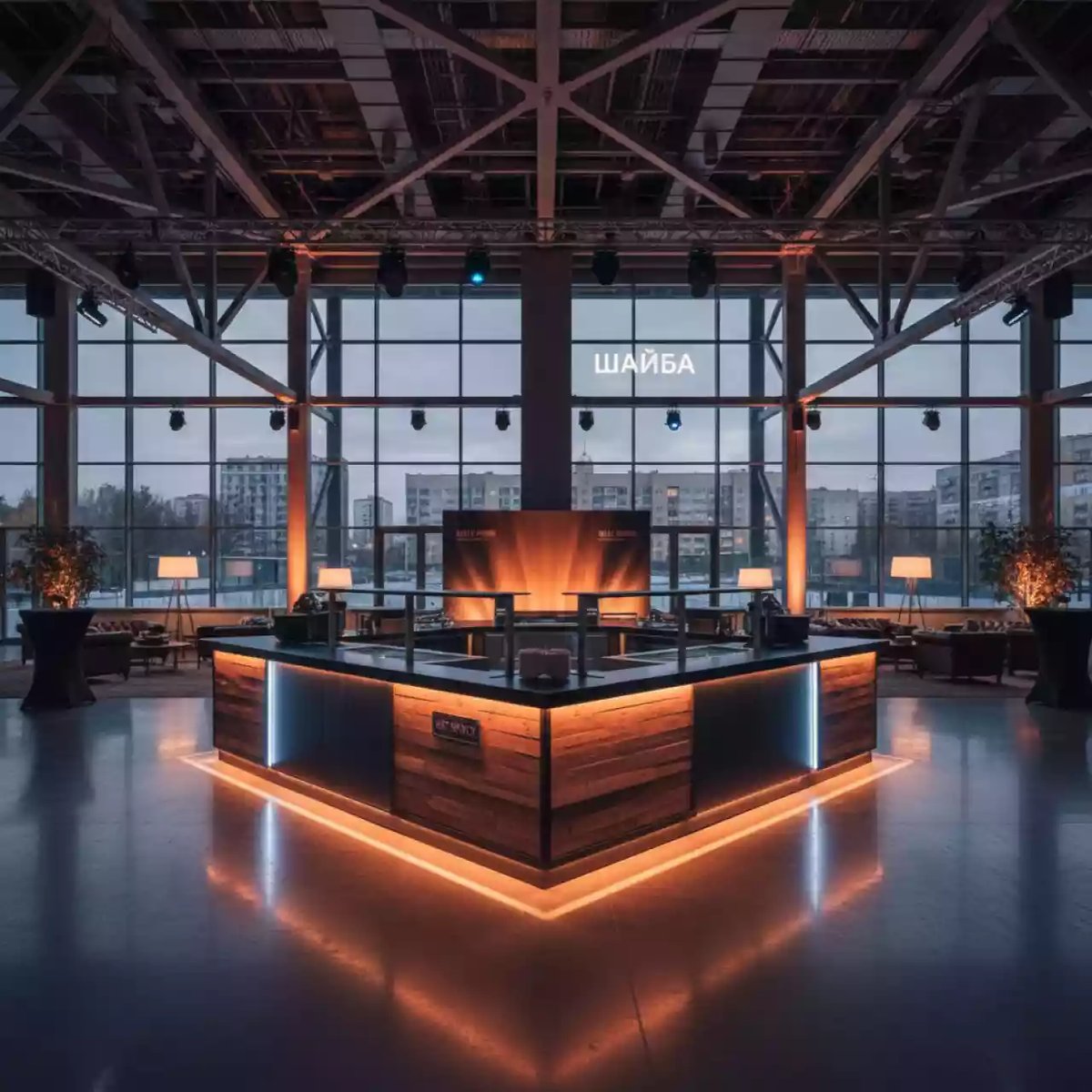 Аренда Стойка кейтеринг в ледовой арене «Шайба» — ART SPACE