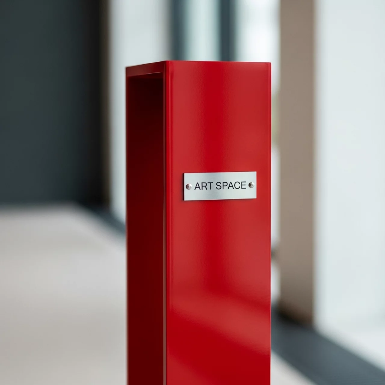 Аренда Стойка композиционная красная в Mantera Supreme — ART SPACE