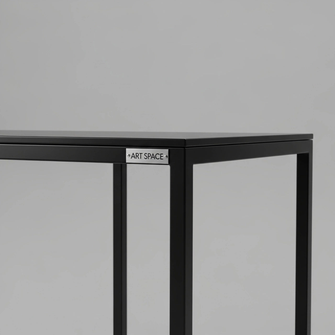 Аренда Стойка металлическая блэк M в Radisson Blu Resort & Congress Centre — ART SPACE
