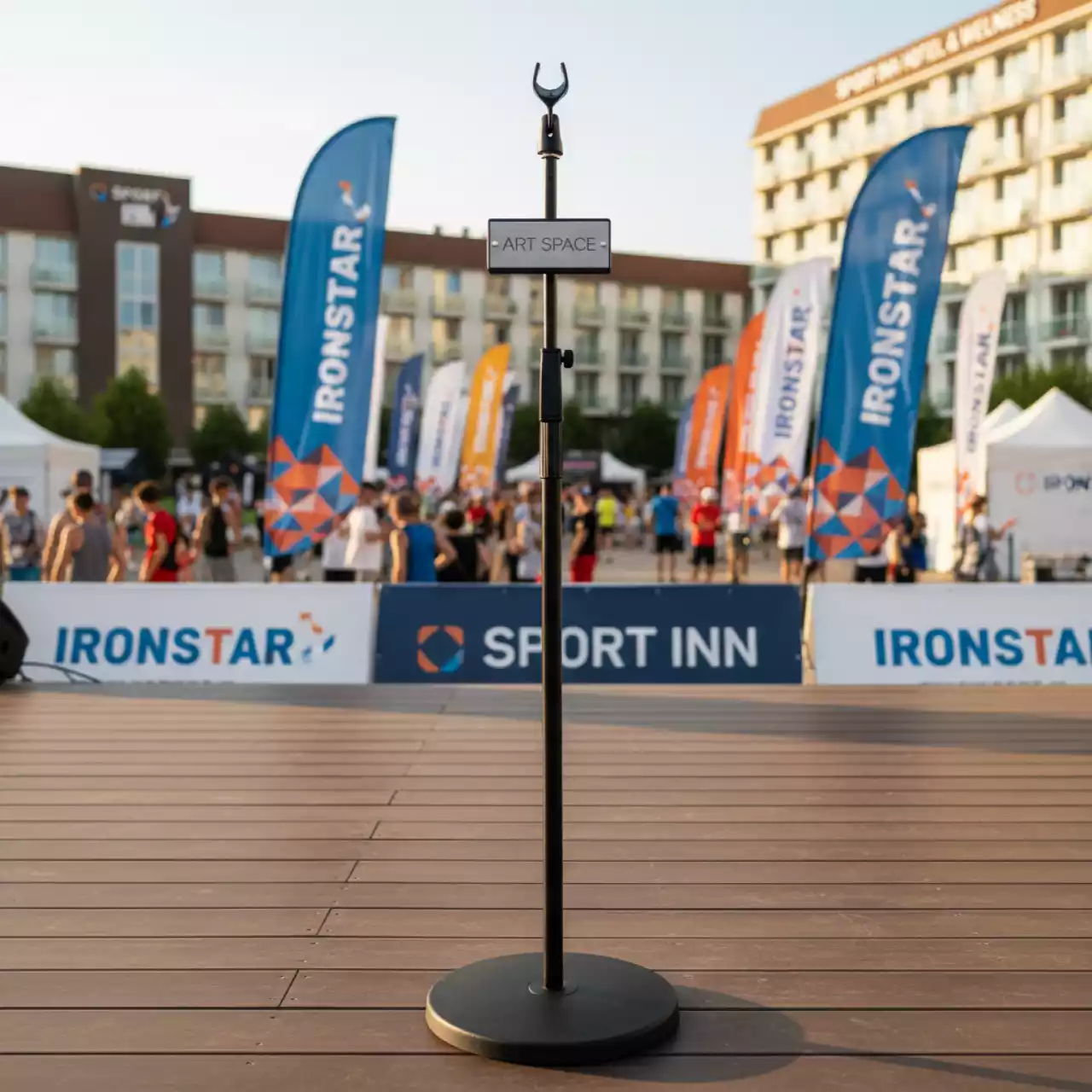 Аренда Стойка микрофонная K&M 26010 300 02 прямая круглое основание в Sport Inn Hotel & Wellness — ART SPACE