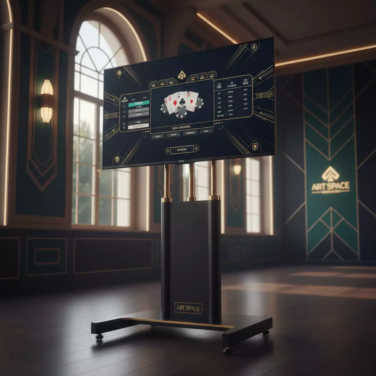 Аренда Стойка мобильная дисплея для панелей и телевизоров Innex CM55 в Gamma Sirius — ART SPACE