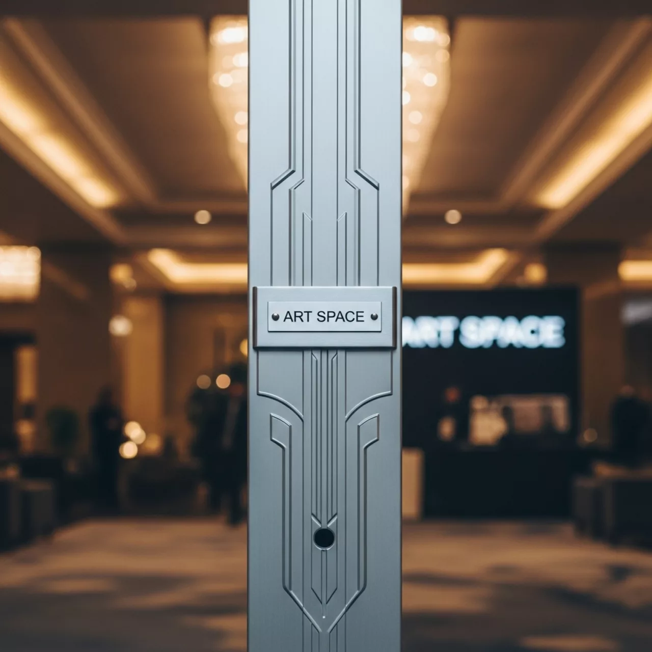 Аренда Стойка мобильная FIX M50 для панелей и телевизоров Silver в Delta Sirius — ART SPACE