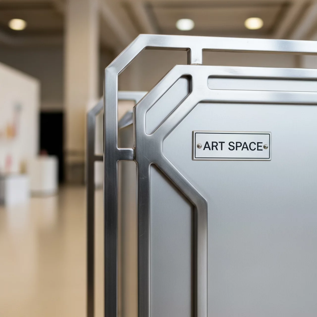 Аренда Стойка мобильная inox InterTouch SNM К D в ледовом дворце «Большой» — ART SPACE