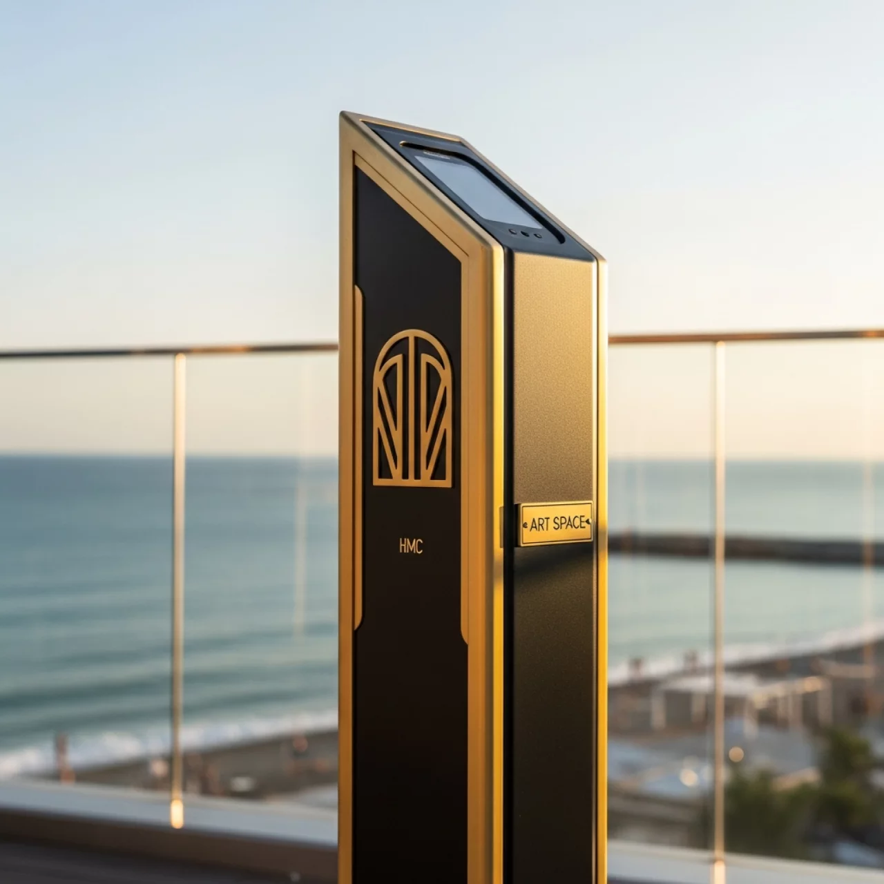 Аренда Стойка мобильная напольная HMC BASE в пляжном комплексе VinoGrad — ART SPACE