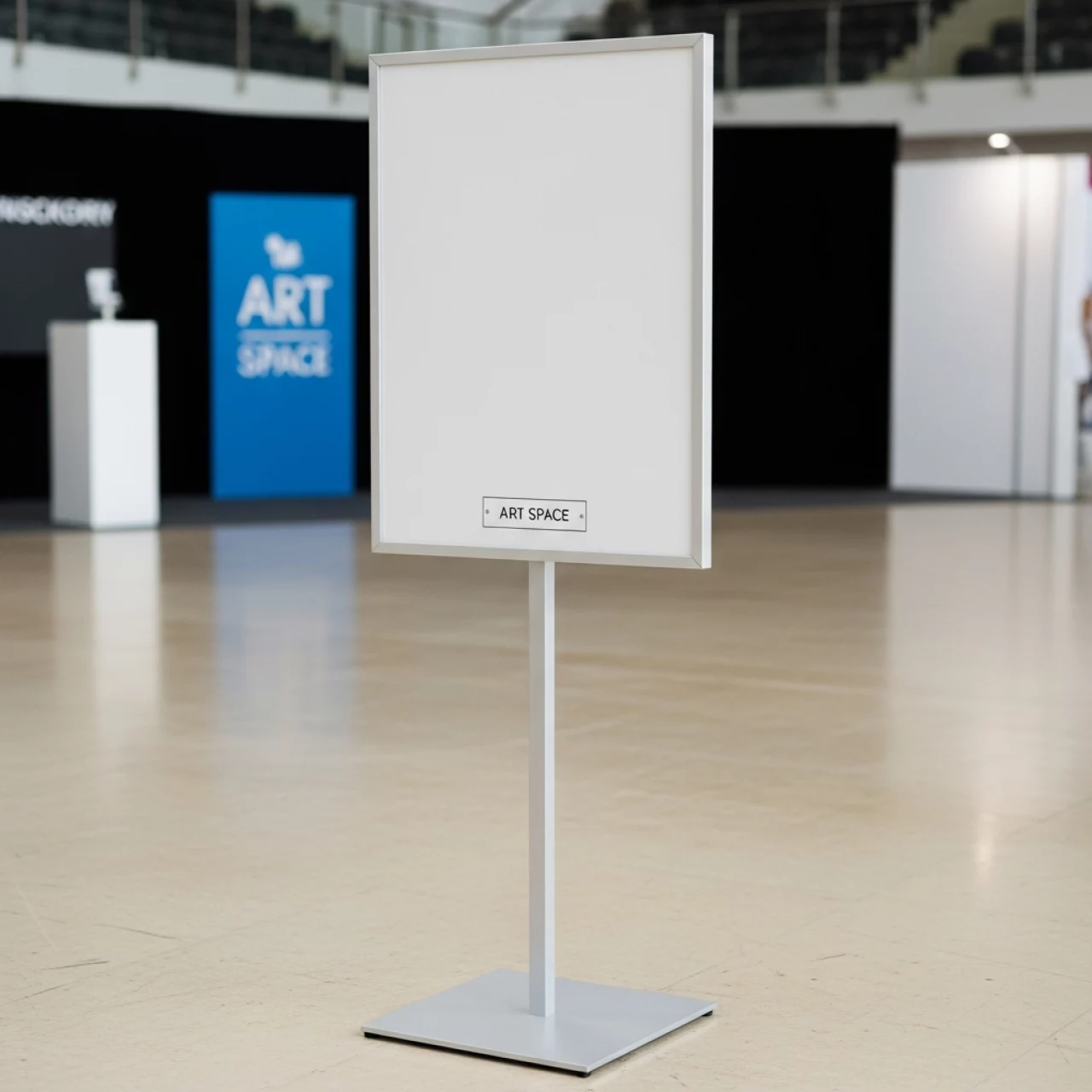 Аренда Стойка напольная информационная А3 в ледовом дворце «Роза Хутор» — ART SPACE