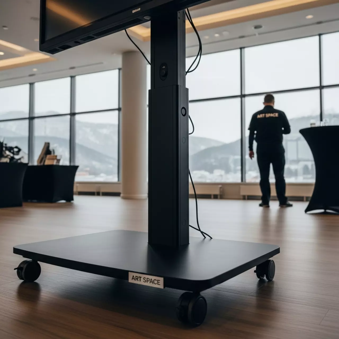 Аренда Стойка напольная мобильная IQBoard STWP 07.1 в Courtyard by Marriott Sochi — ART SPACE