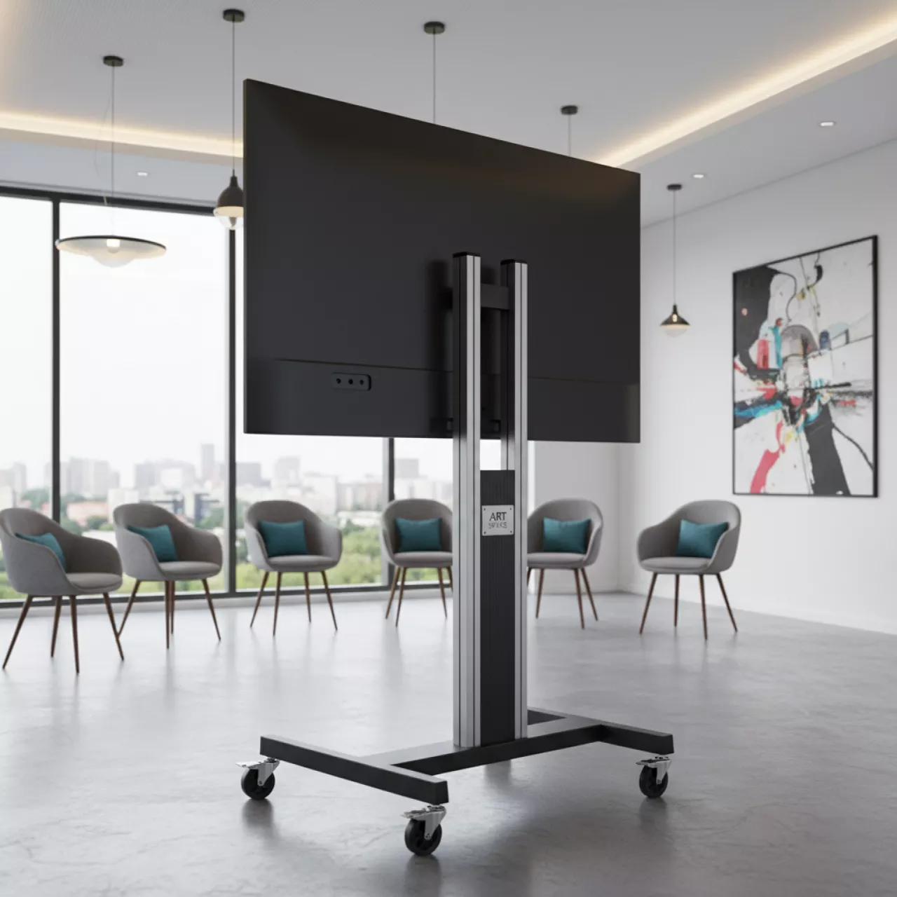 Аренда Стойка напольная мобильная TeachTouch XD WM007 1 для интерактивного комплекса в Sport Inn Hotel & Wellness — ART SPACE