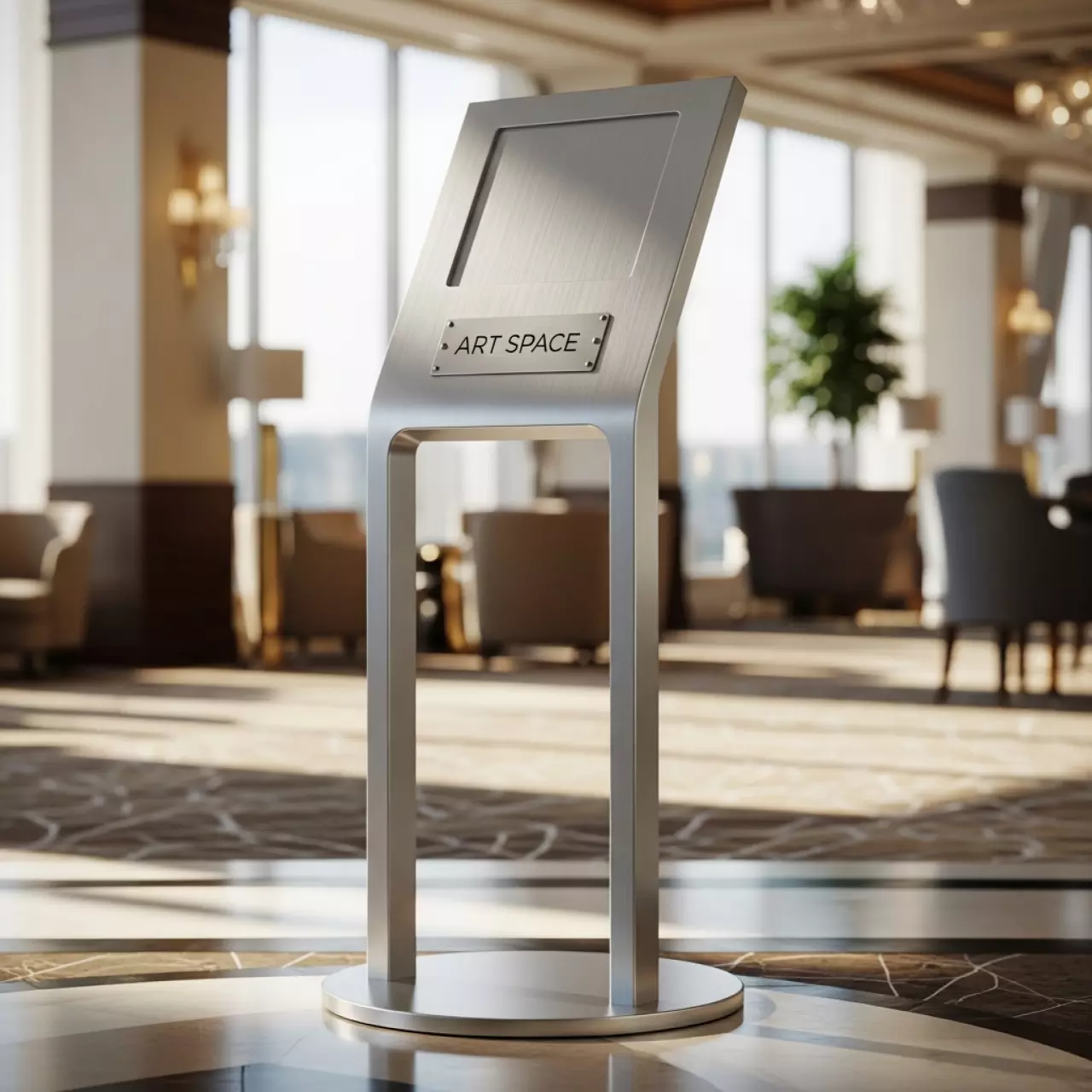 Аренда Стойка навигационная А4 в казино «Сочи» — ART SPACE