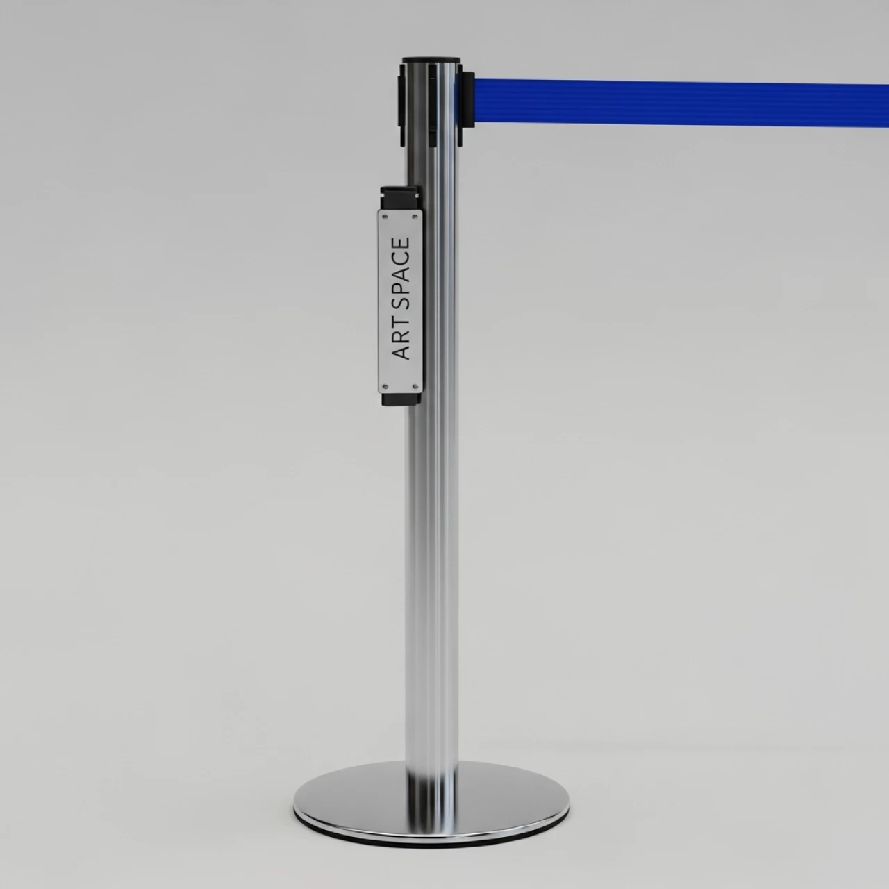 Аренда Стойка ограждения с синей лентой 250 см 05 263BL в Radisson Hotel Rosa Khutor — ART SPACE