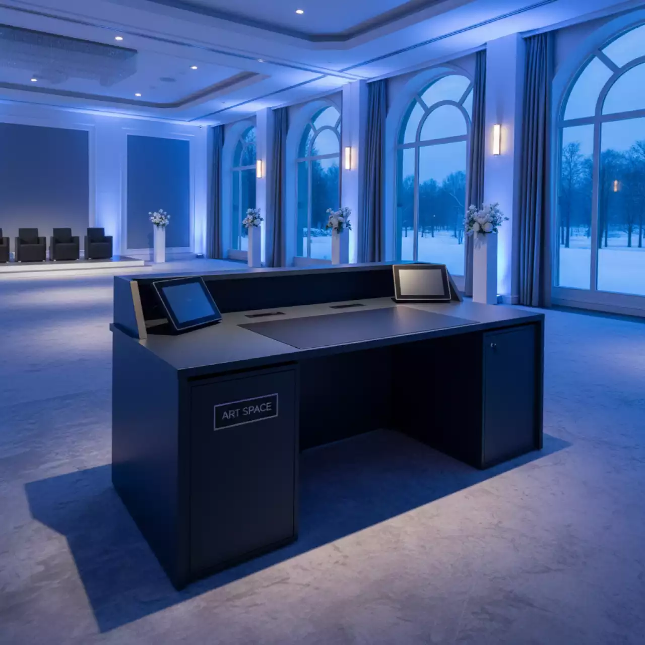 Аренда Стойка оператора АЗС СО 4 в банкетном зале «Дельфин» — ART SPACE