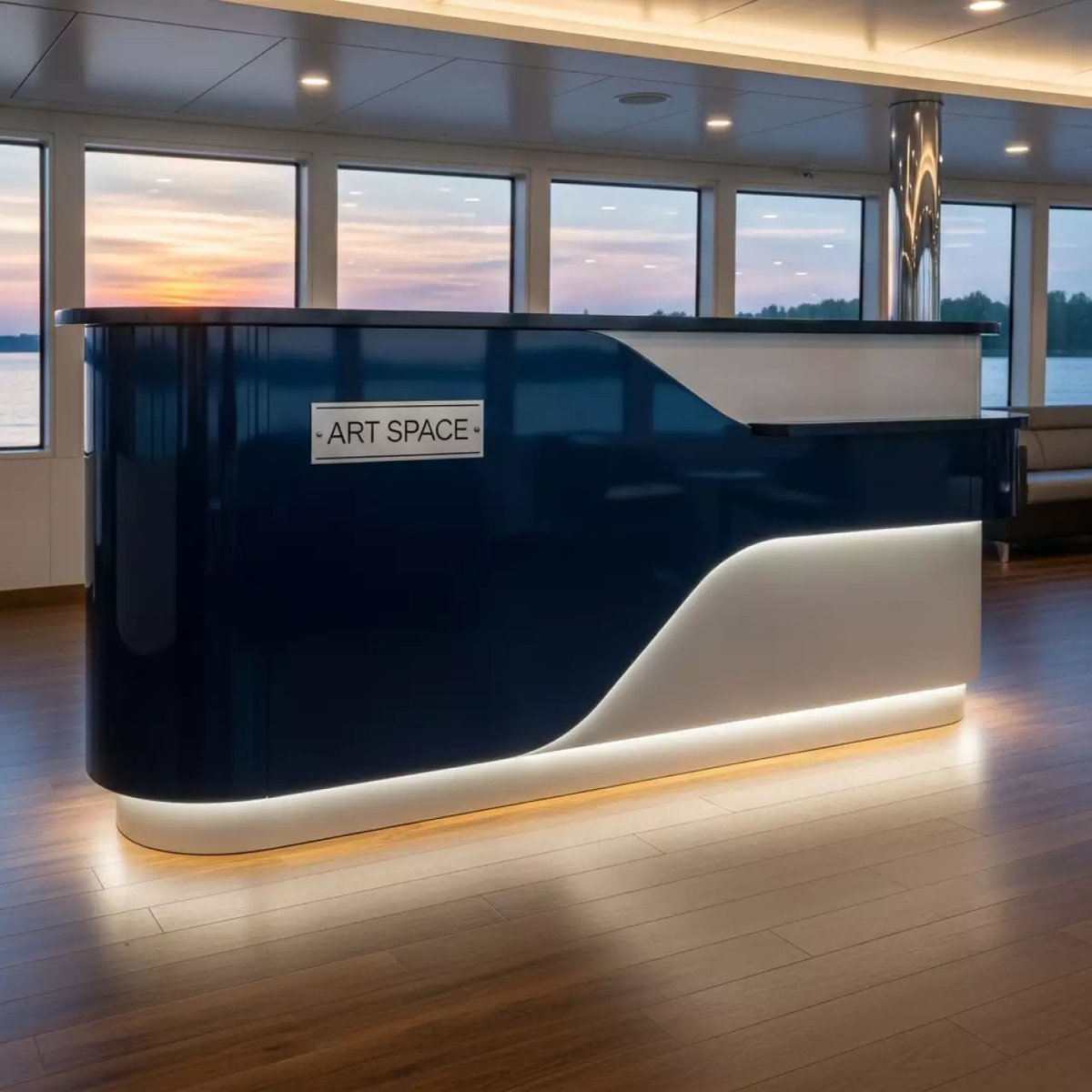 Аренда Стойка ресепшн элефант на теплоходе «Дагомыс» — ART SPACE