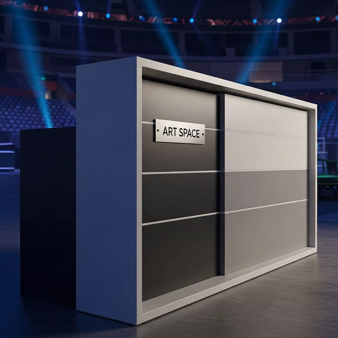 Аренда Стойка ресепшн Visit b 100 в Сириус Арене — ART SPACE