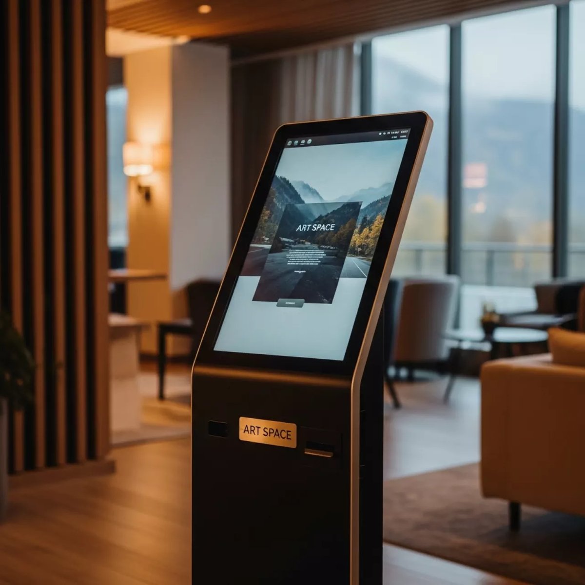 Аренда Стойка сенсорная LR Оптима 65 дюймов в Golden Tulip Rosa Khutor — ART SPACE