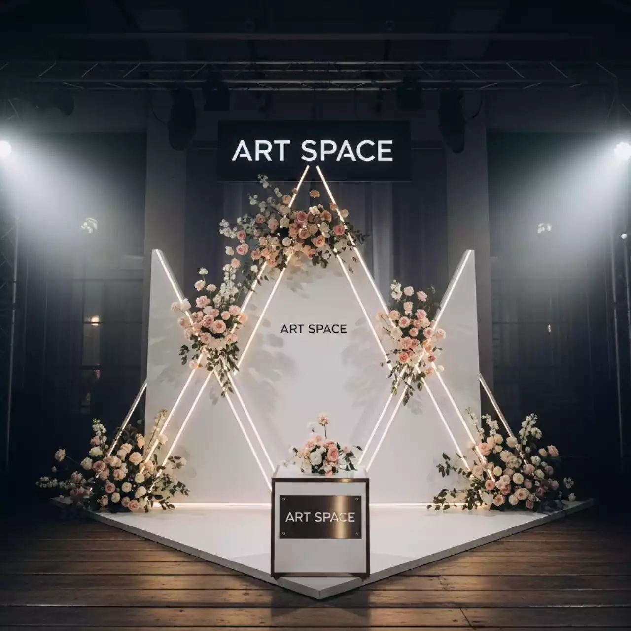 Аренда Стойка треугольная 1,9х0,9 м в лофте «Студия 21» — ART SPACE