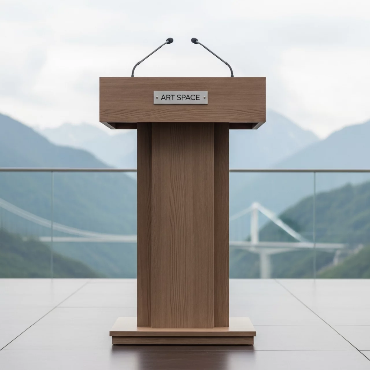 Аренда Стойка трибуна для спикера в Skypark Sochi — ART SPACE