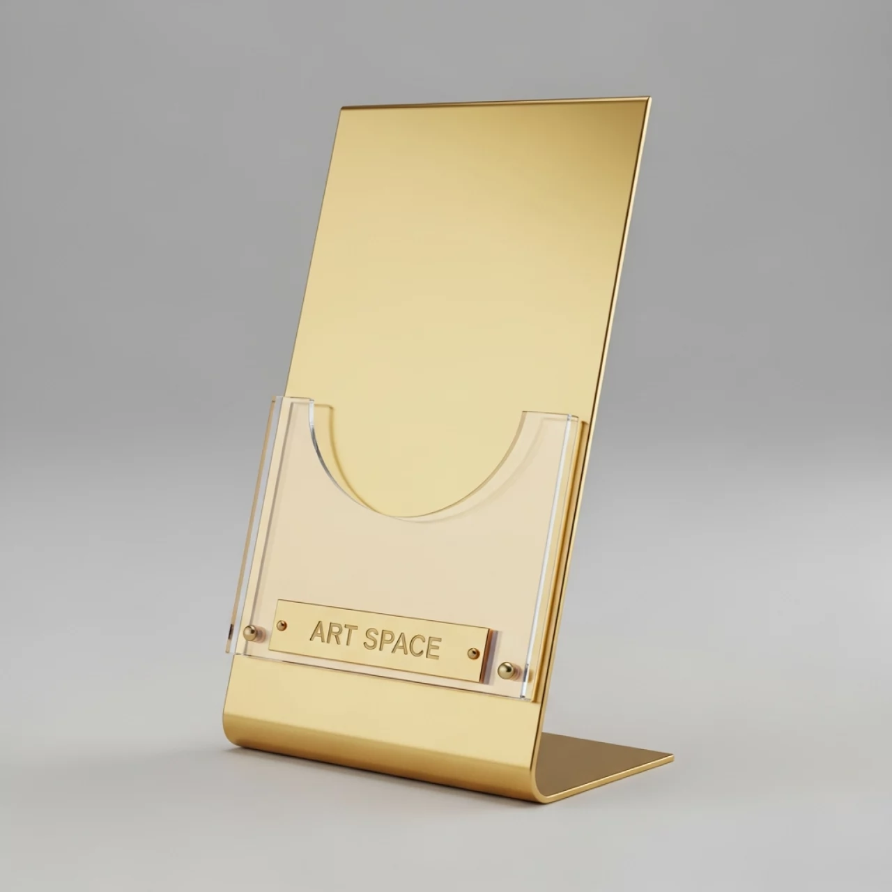 Аренда Стойка указатель A3 золотая в Rodina Grand Hotel & SPA — ART SPACE