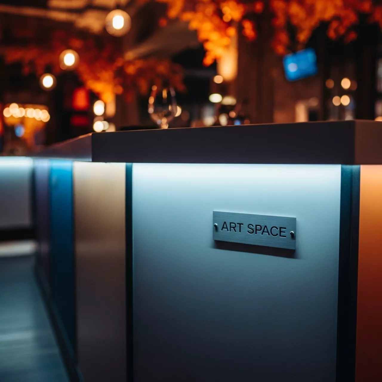 Аренда Стойки барные для конференции в ресторане «Brunello» — ART SPACE