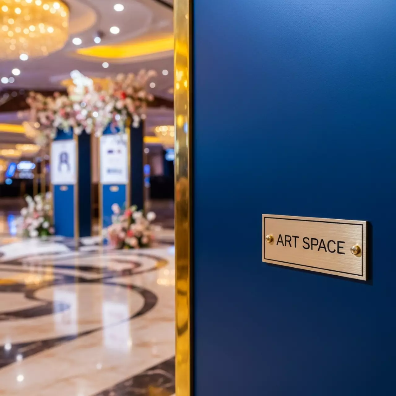 Аренда Стойки для плакатов в казино «Сочи» — ART SPACE