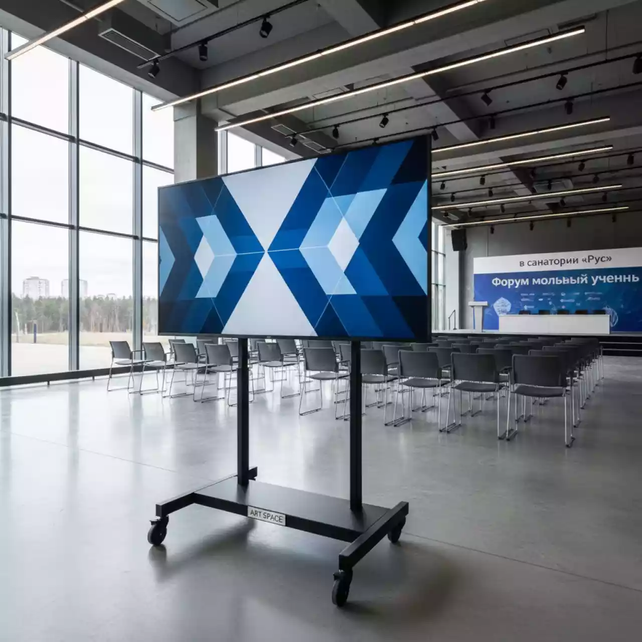 Аренда Стойки для ТВ LED плазм и штативов в санатории «Русь» — ART SPACE