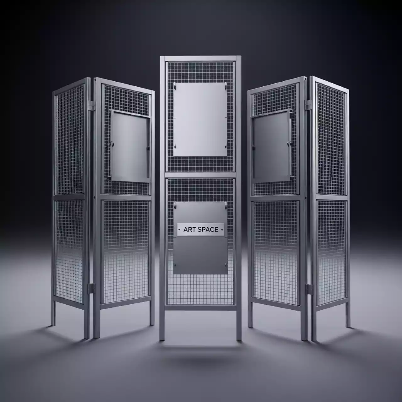 Аренда Стойки из сетки из трех частей в Поляна 1389 Отель и Спа — ART SPACE