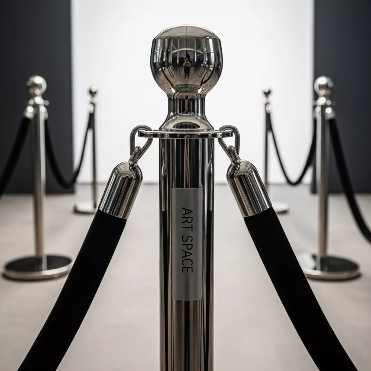 Аренда Стойки мобильные ограждения в Sport Inn Hotel & Wellness — ART SPACE