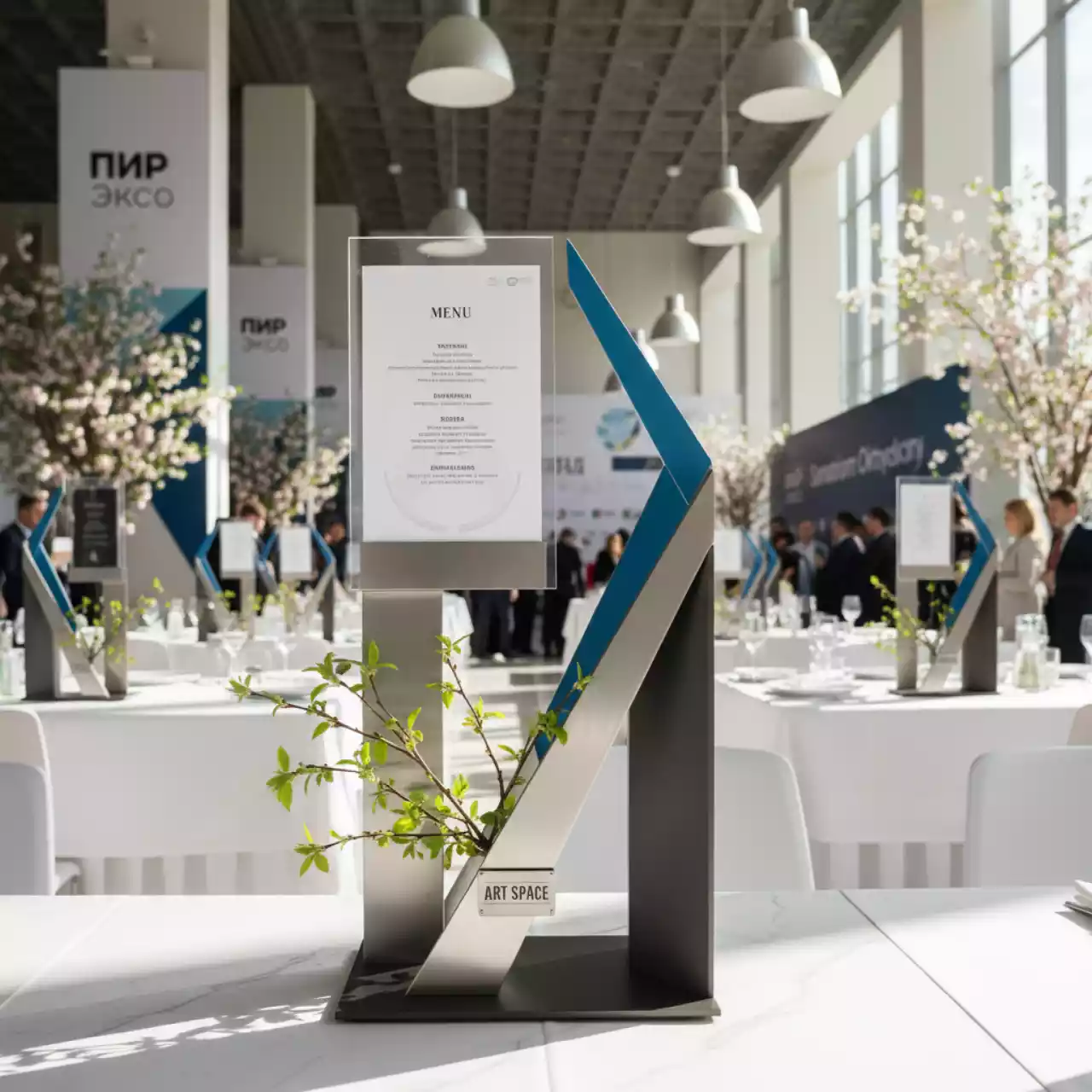 Аренда Стойки на столы гостей в санатории «Октябрьский» — ART SPACE