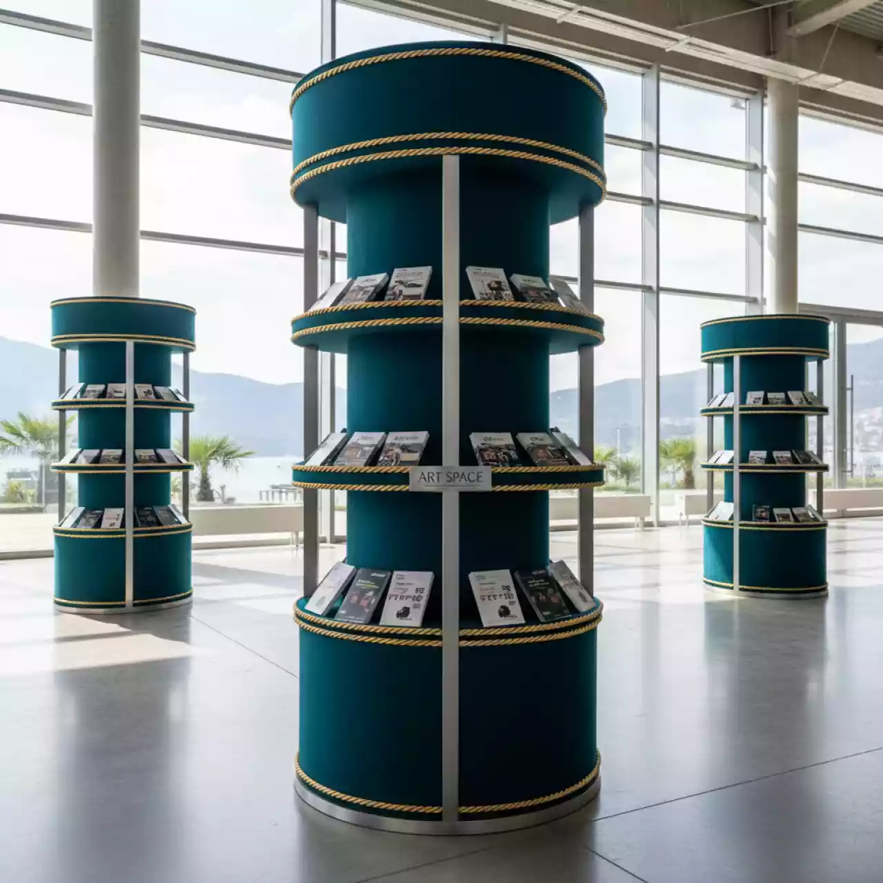 Аренда Стойки под канат для стенда в Skypark Sochi — ART SPACE