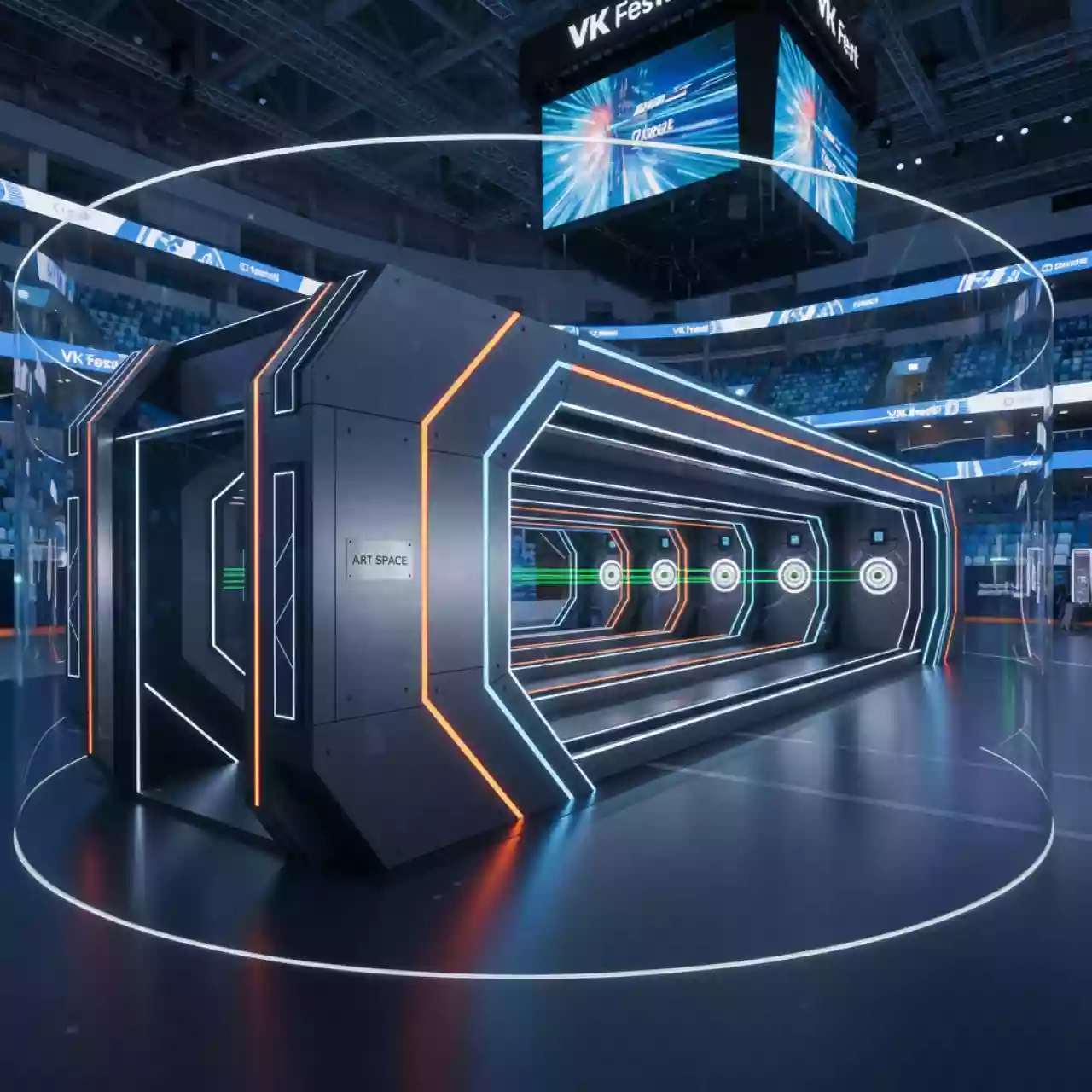 Аренда Стрелковый комплекс мобильный функциональный Патриот в ледовом дворце «Большой» — ART SPACE