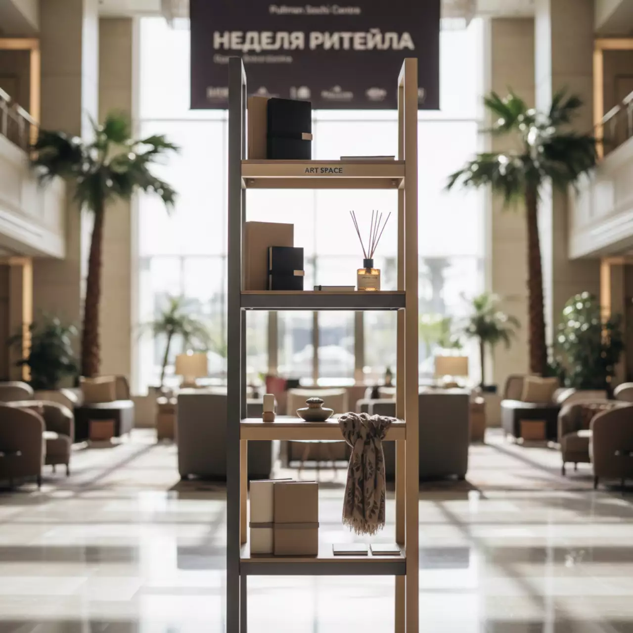 Аренда Стремянка декоративная в Pullman Sochi Centre — ART SPACE