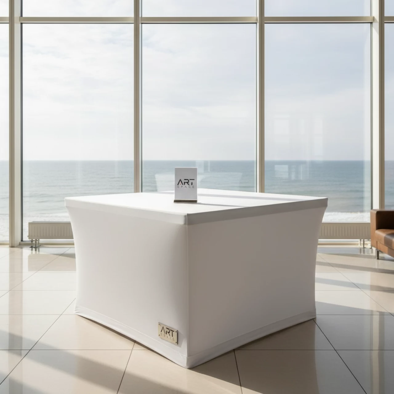 Аренда Стрейч скатерти прямоугольные в пляжном клубе Del Mar — ART SPACE